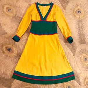 Moschino dress 100% silk size s